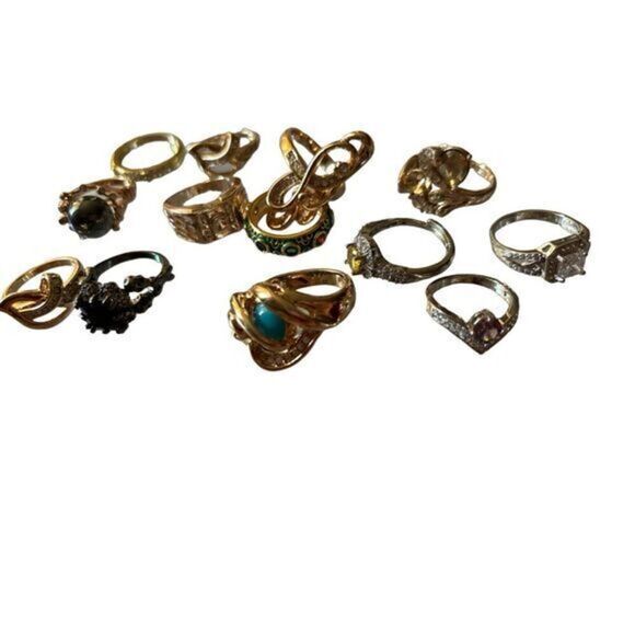 Gold Rings assortment - Picture 3 of 16
